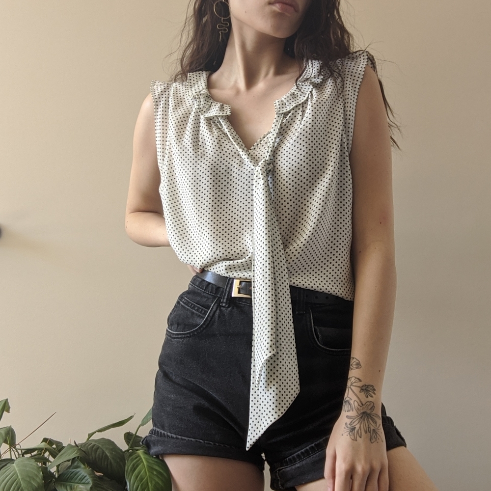 Loft Polkadot Blouse